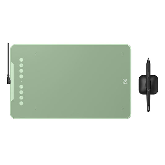XPPen Deco01 V3 Graphics Drawing Tablet With Stylus Green