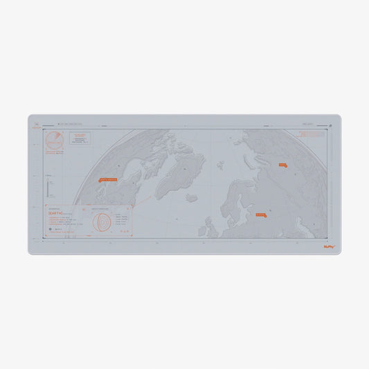 NuPhy Orbit Terra Bright Desk Mat & Mousepad