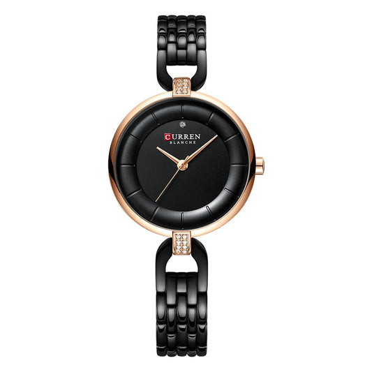 Curren 9052 Women's Simplistic Quartz Wrist Watch Stainless Steel Strap