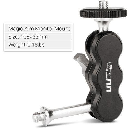 Ulanzi R002 Aluminum Magic Arm Monitor Mount (4.25", 1/4"-20)