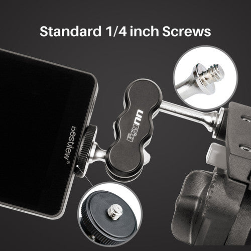 Ulanzi R002 Aluminum Magic Arm Monitor Mount (4.25", 1/4"-20)
