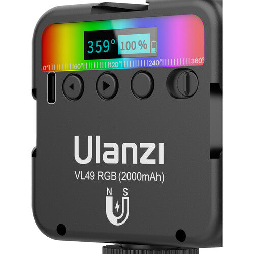 Ulanzi VL-49 Rechargeable Mini RGB Light