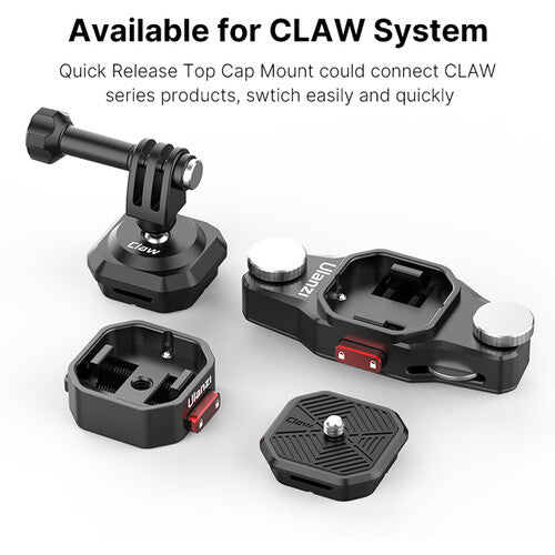 Ulanzi U-100 Claw Quick Release Ball Head with Side Cold Shoe Mount