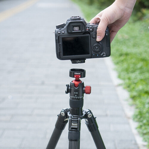 Ulanzi U-100 Claw Quick Release Ball Head with Side Cold Shoe Mount