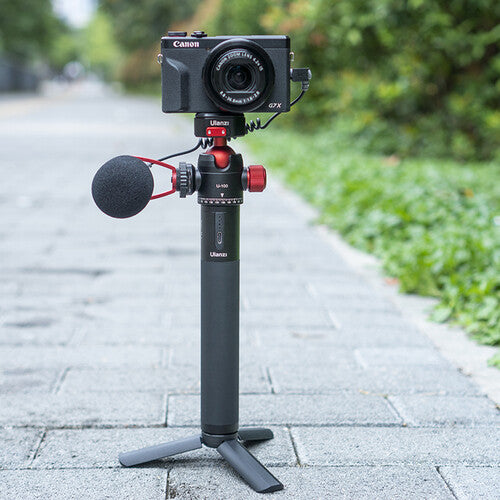 Ulanzi U-100 Claw Quick Release Ball Head with Side Cold Shoe Mount
