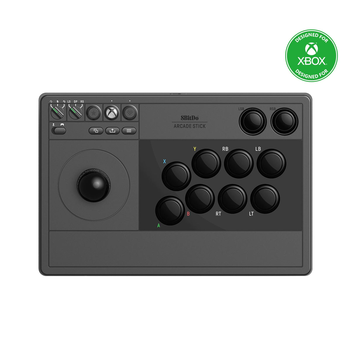 8BitDo Retro Arcade Stick for Xbox & Windows 10 Devices Black