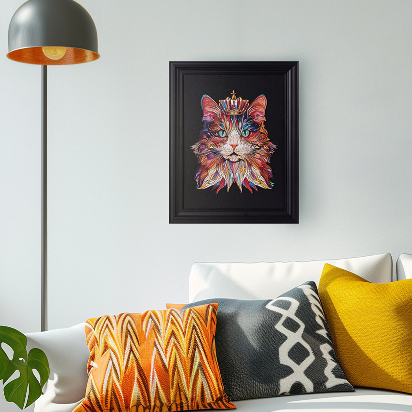 Robotime Cat King Wooden Jigsaw Puzzle