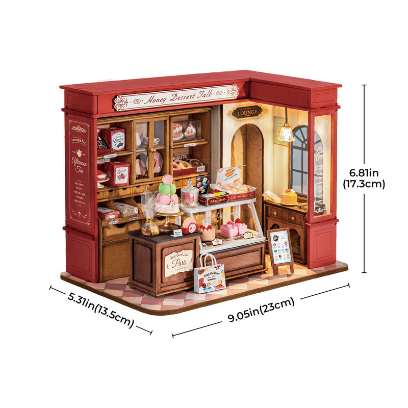 Robotime Honey Dessert Talk DIY Miniature House