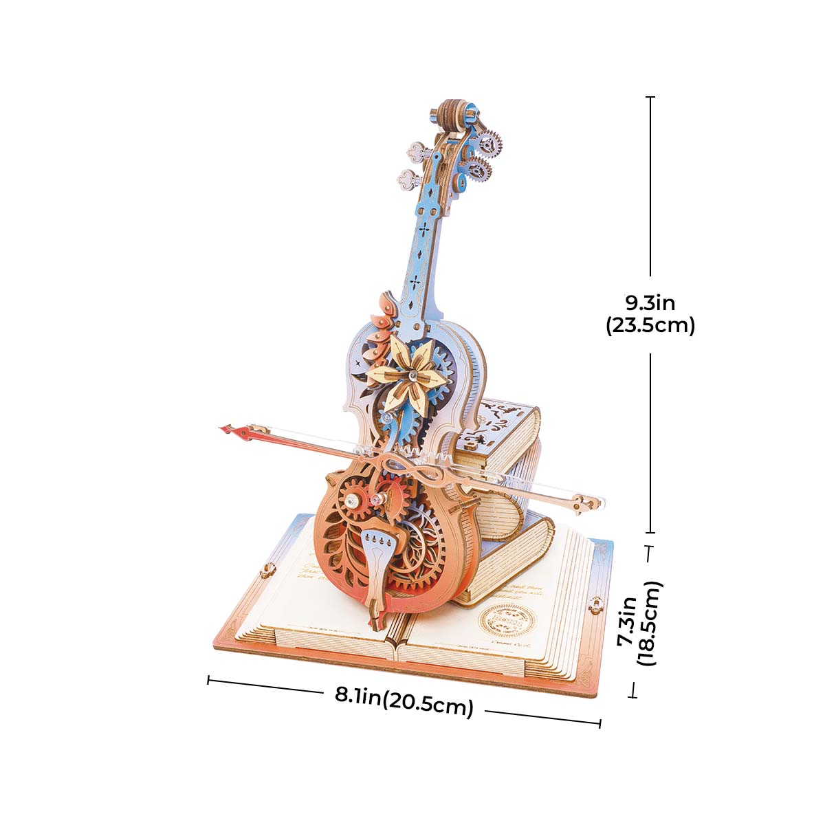 Robotime Symphony of Gorgeous Dreams Mechanical Music Box DIY Puzzle