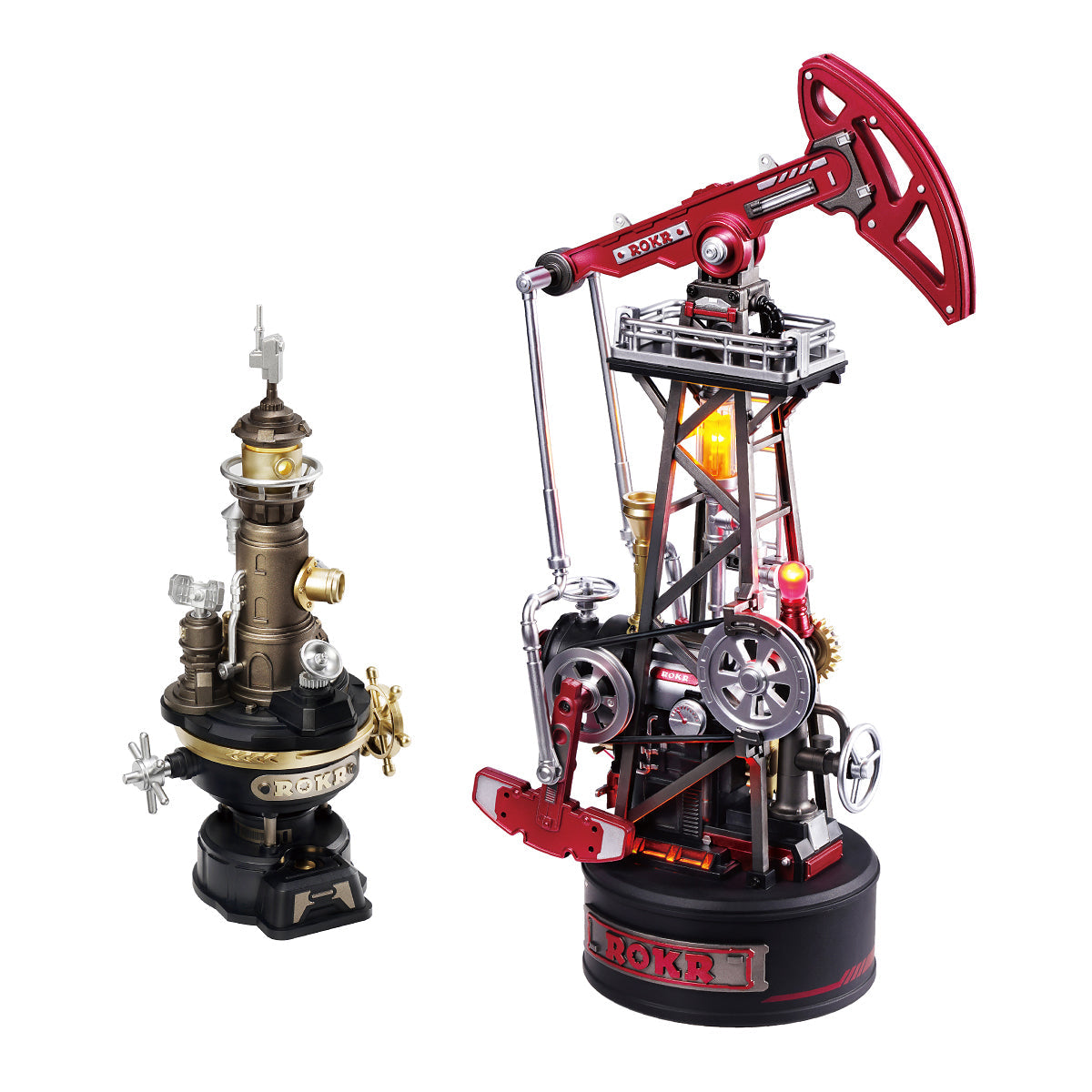 Robotime Oil Pump Jack Mechanical 3D Puzzle