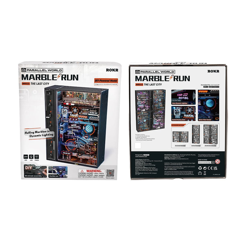 Robotime The Last City Marble Run Mechanical DIY 3D Puzzle
