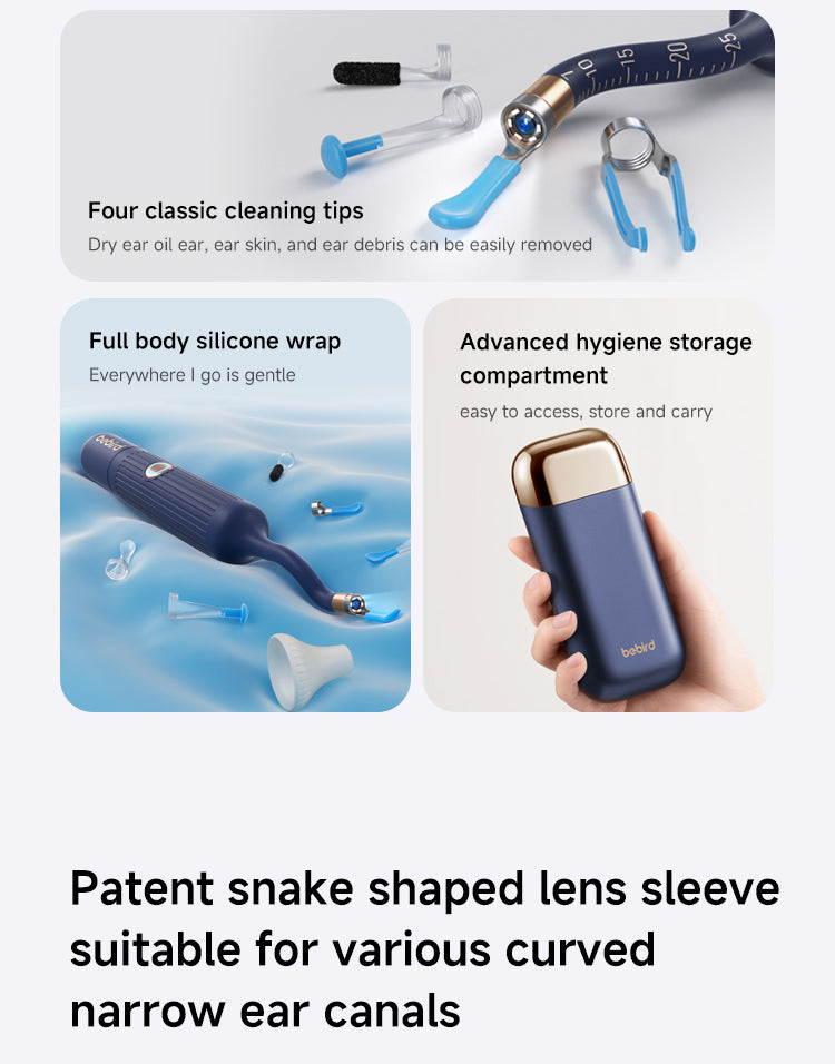 Bebird EarSight Plus Ear Cleaning Wax Removal Tool Kit With Camera