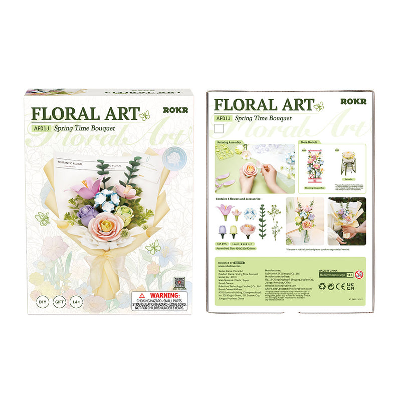 Robotime Spring Time Bouquet DIY 3D Puzzle