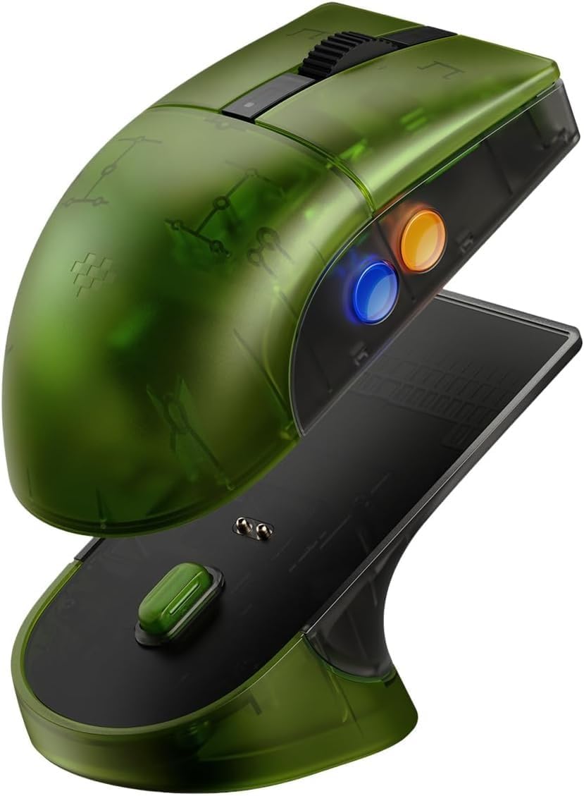 8BitDo Retro R8 Mouse - Xbox Edition Wired or Wireless Connection