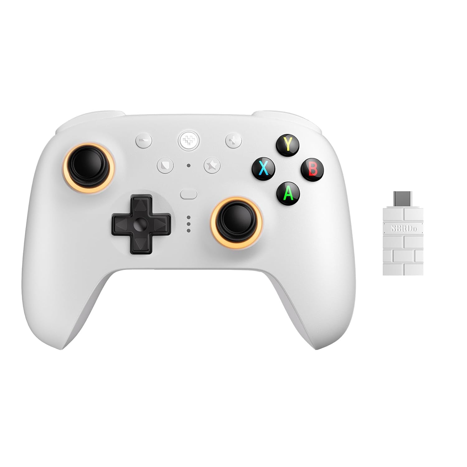 8BitDo Ultimate 2 Wireless Controller For Windows & Android White