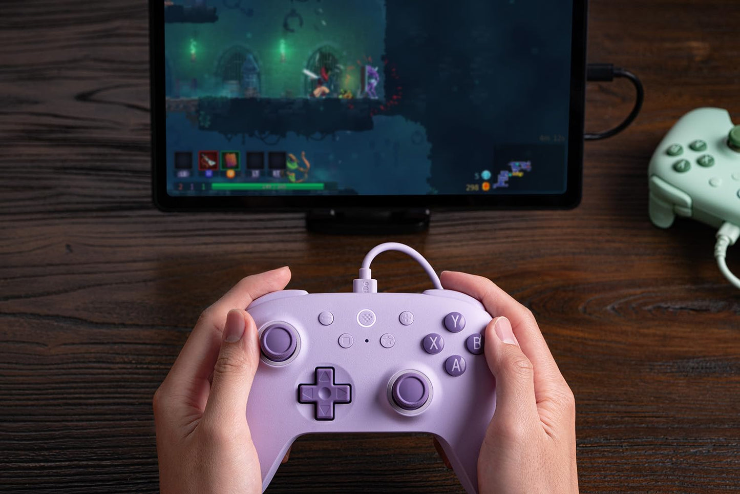 8BitDo Ultimate 2C Wired Controller For Windows and Android Purple