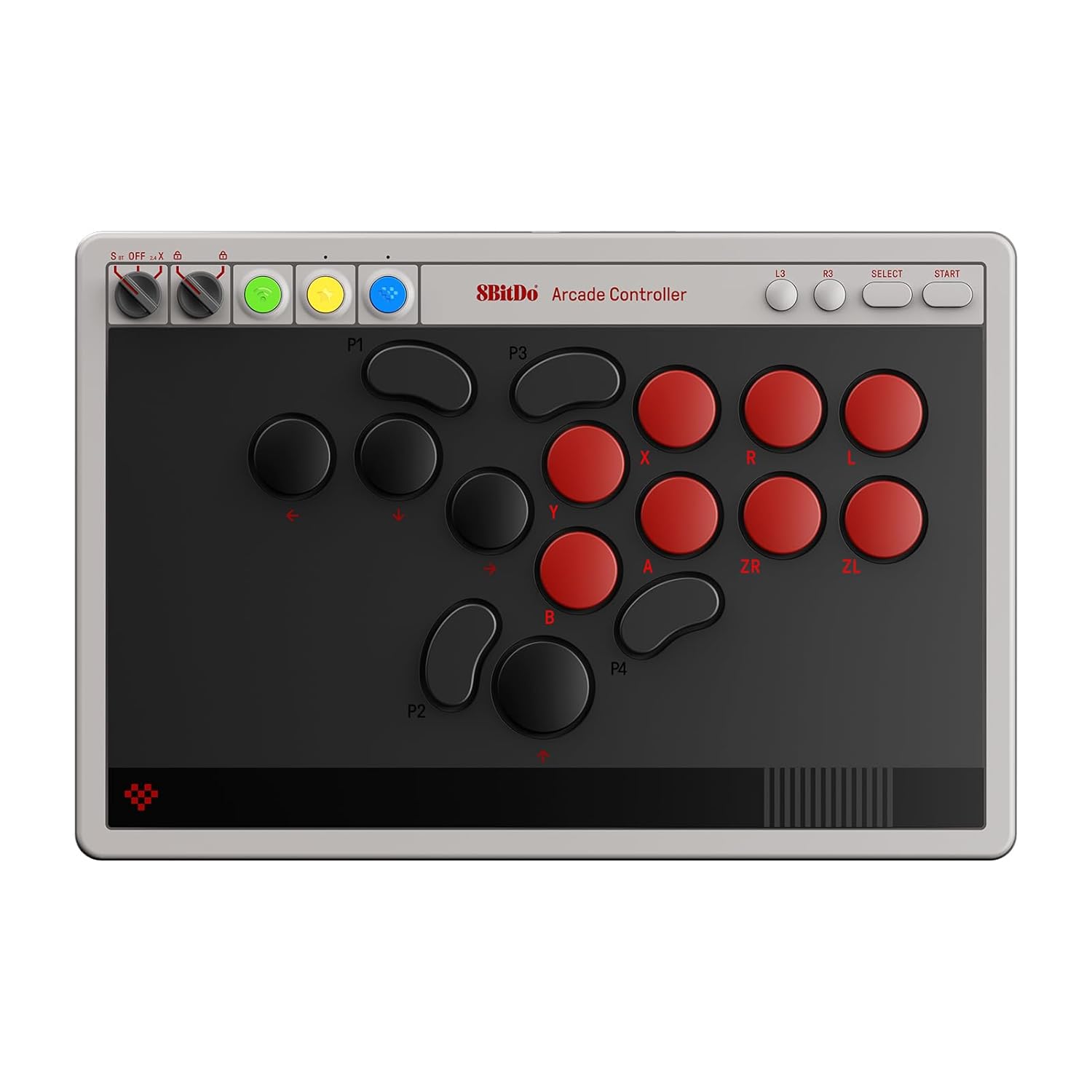 8BitDo Retro Wireless All-Button Arcade Controller For Windows & Ninte