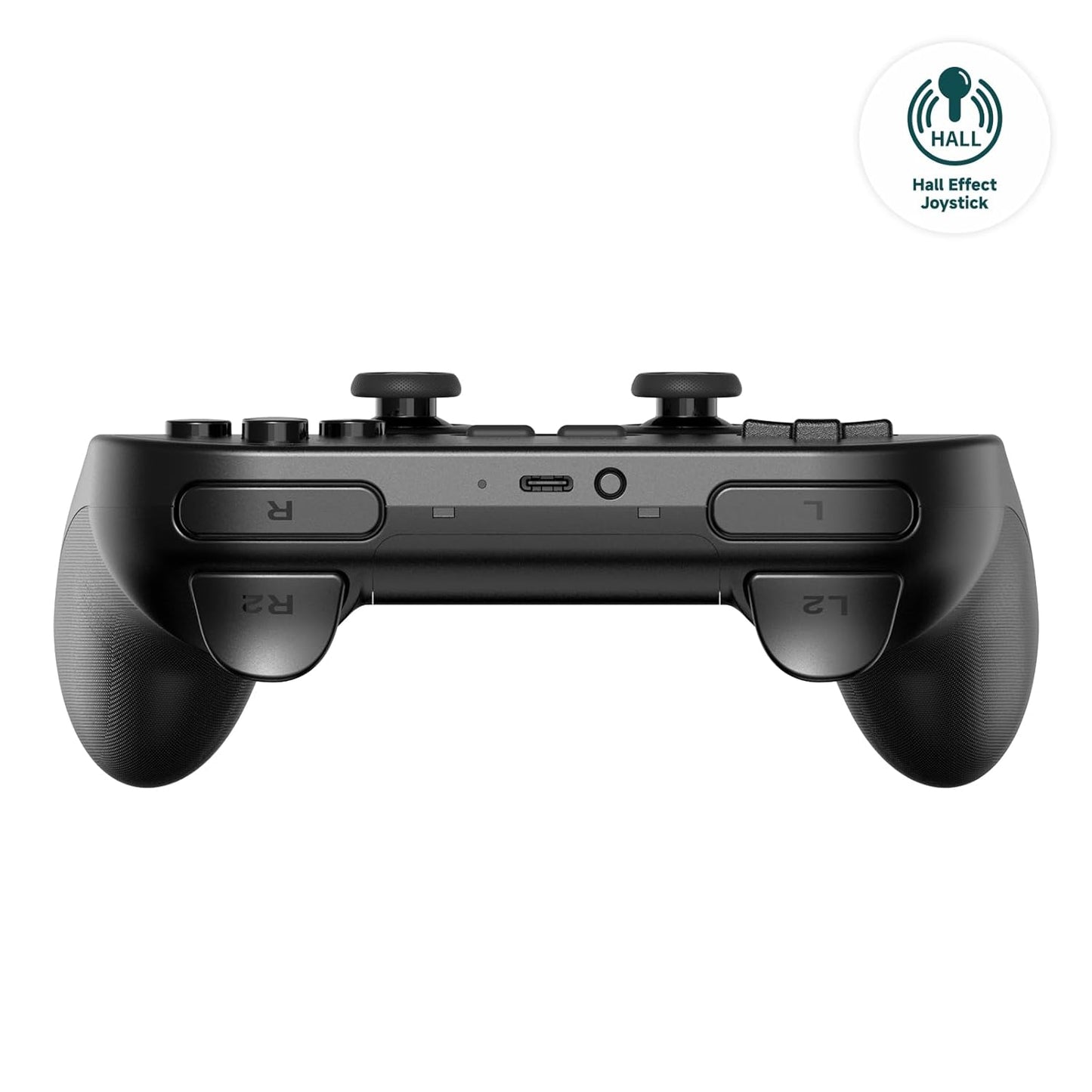8BitDo Pro 2 Bluetooth Controller Hall Effect Nintendo Switch/Switch 2, PC, Android Black