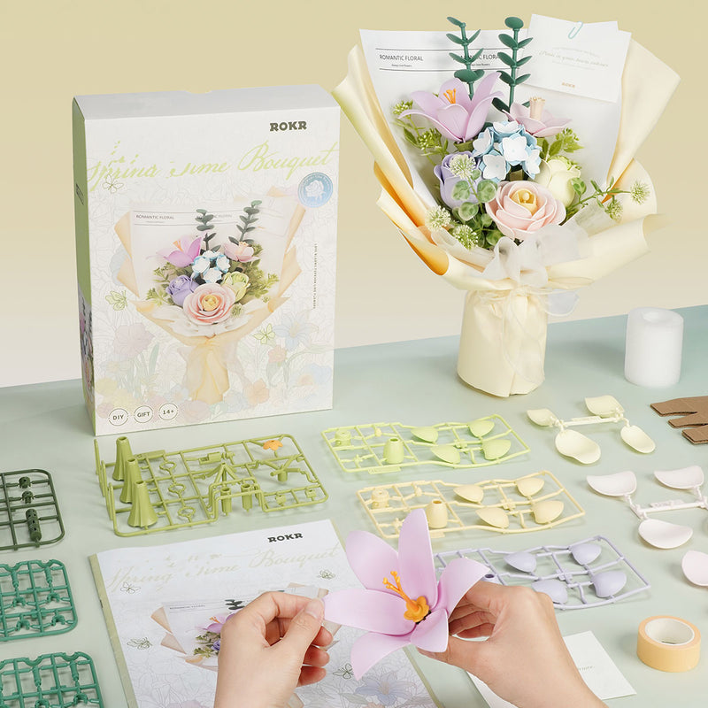 Robotime Spring Time Bouquet DIY 3D Puzzle
