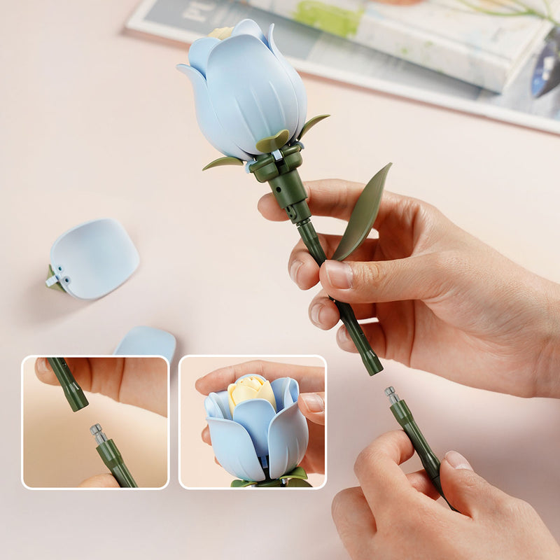Robotime Pink Camellia Single Flower