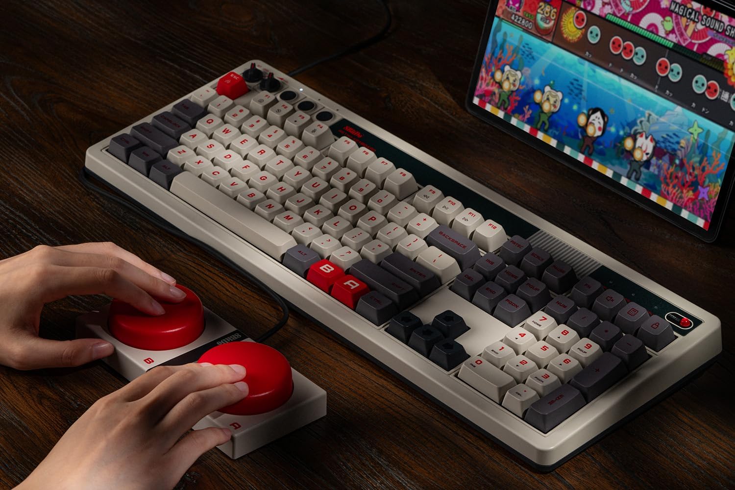 8BitDo Retro Mechanical Keyboard 108 Keys N Edition