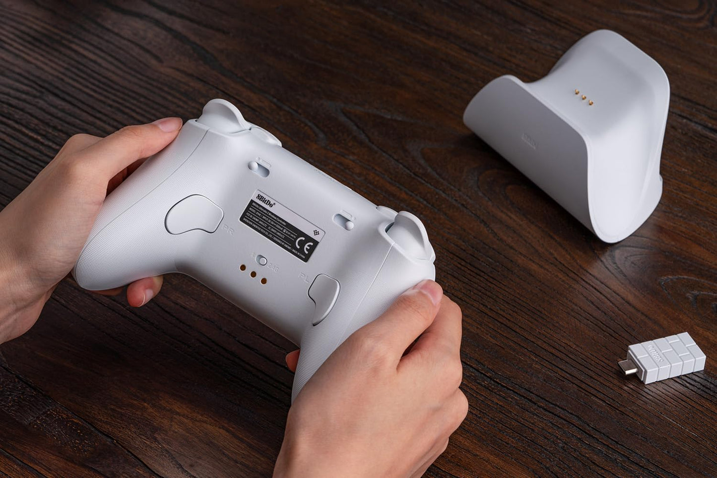 8BitDo Ultimate 2 Wireless Controller For Windows & Android White