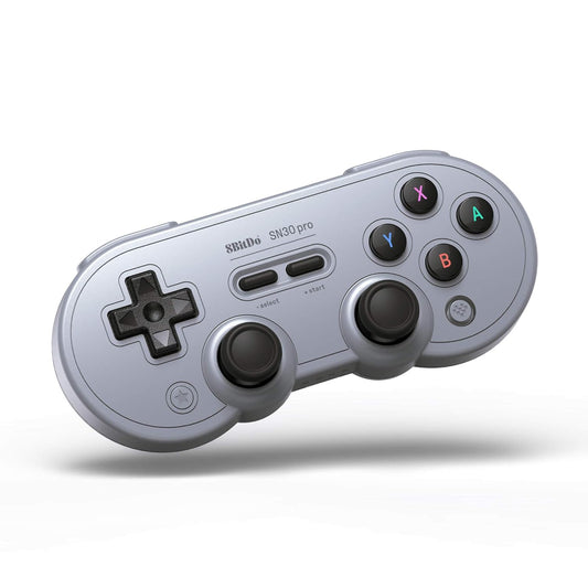 8BitDo SN30 Pro Bluetooth Controller Hall Effect Joystick Gray