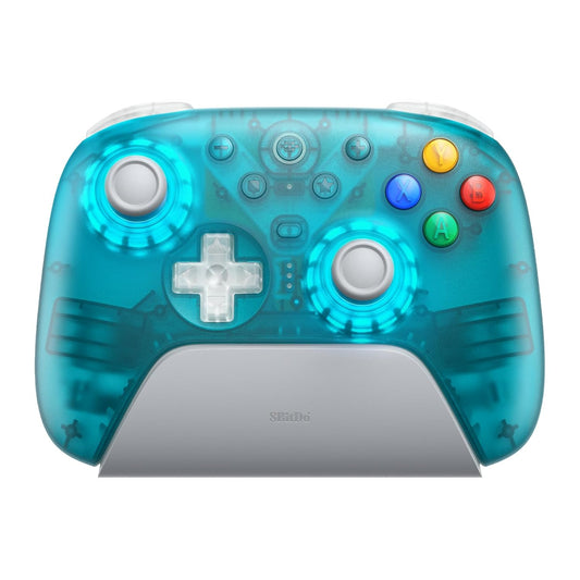 8BitDo Ultimate 2 Wireless Controller For Windows & Android Clear Blue
