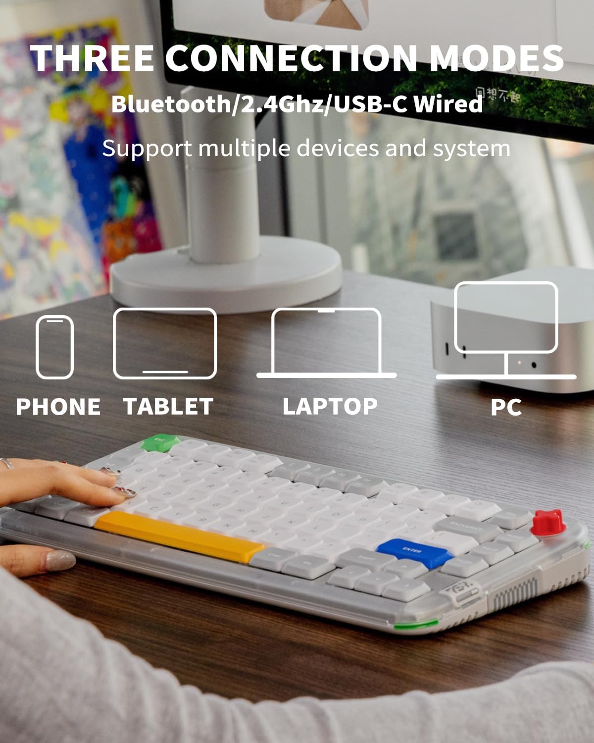 Nuphy Kick75 Low Profile Custom Mechanical Keyboard