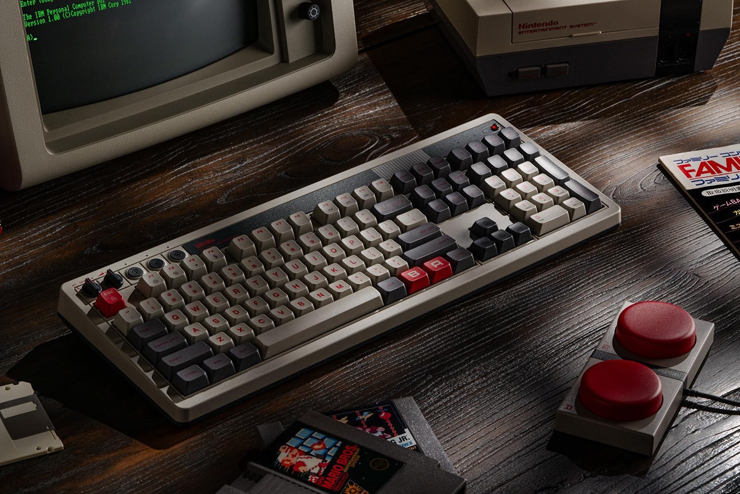 8BitDo Retro Mechanical Keyboard 108 Keys N Edition