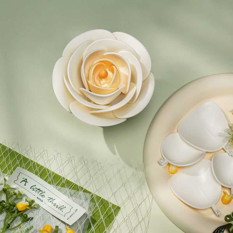 Robotime White Camellia DIY 3D Puzzle