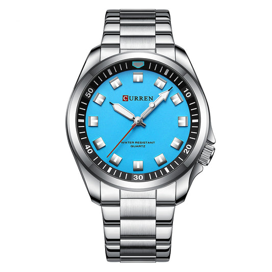 Curren 8451 Luxury Business Quartz Wrist Watch Stainless Steel Strap