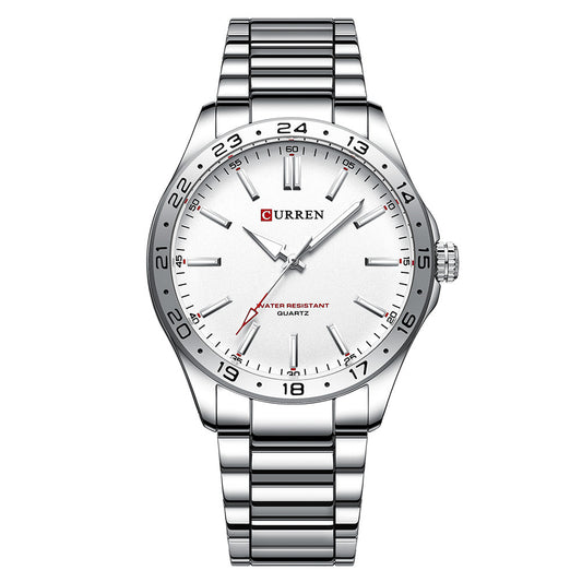 Curren 8452 Luxury Business Wrist Watch Stainless Steel Strap