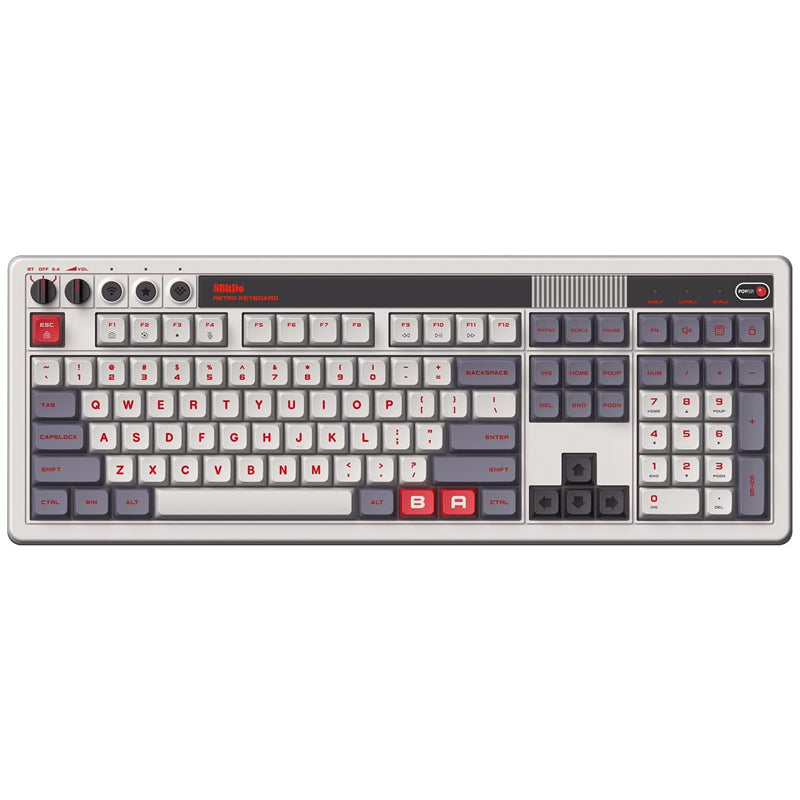 8BitDo Retro Mechanical Keyboard 108 Keys N Edition