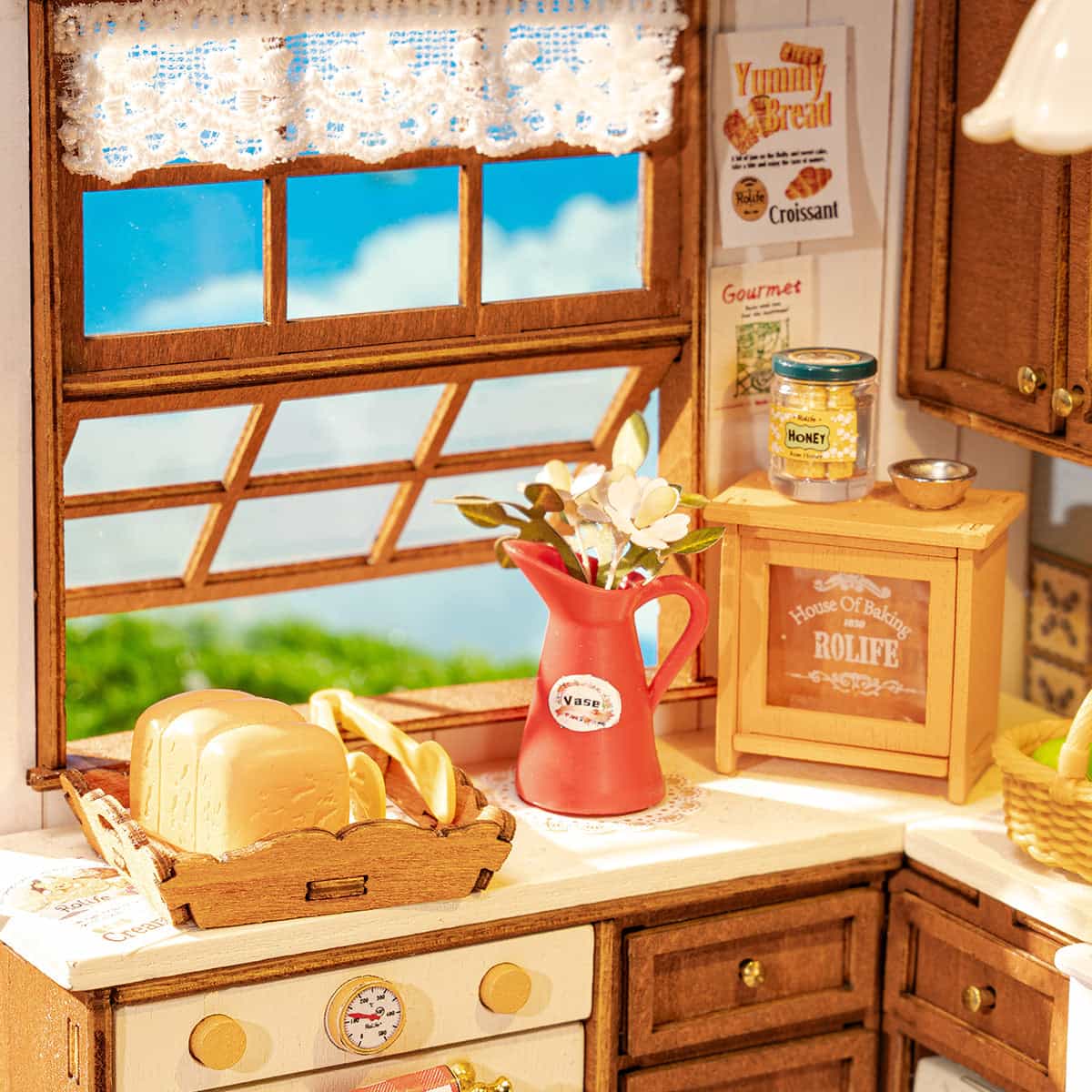 Robotime Baking Kitchen DIY 3D Miniature House