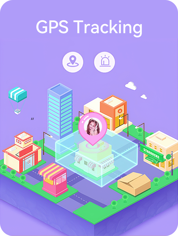 LAGENIO K9 AI Kids Phone Smart Watch & GPS Tracker With Parental Control App Blue