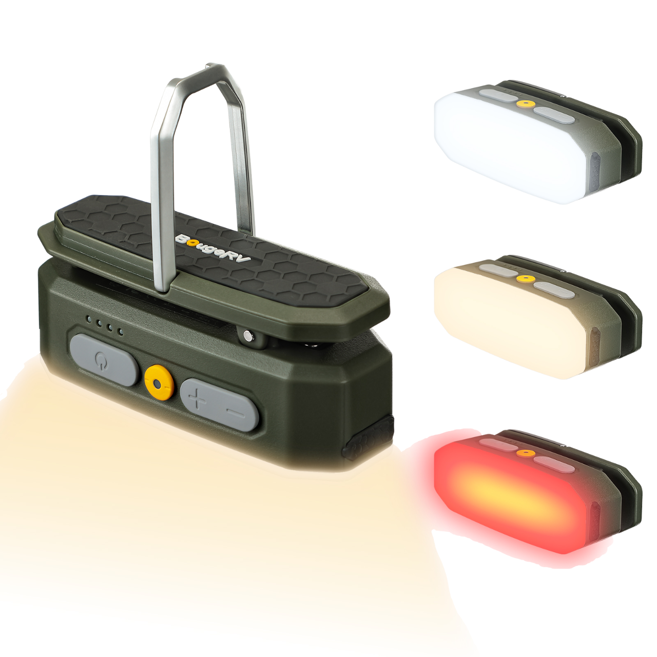BougeRV Motion-Activated Camping LED Lantern Light with Magnetic Base