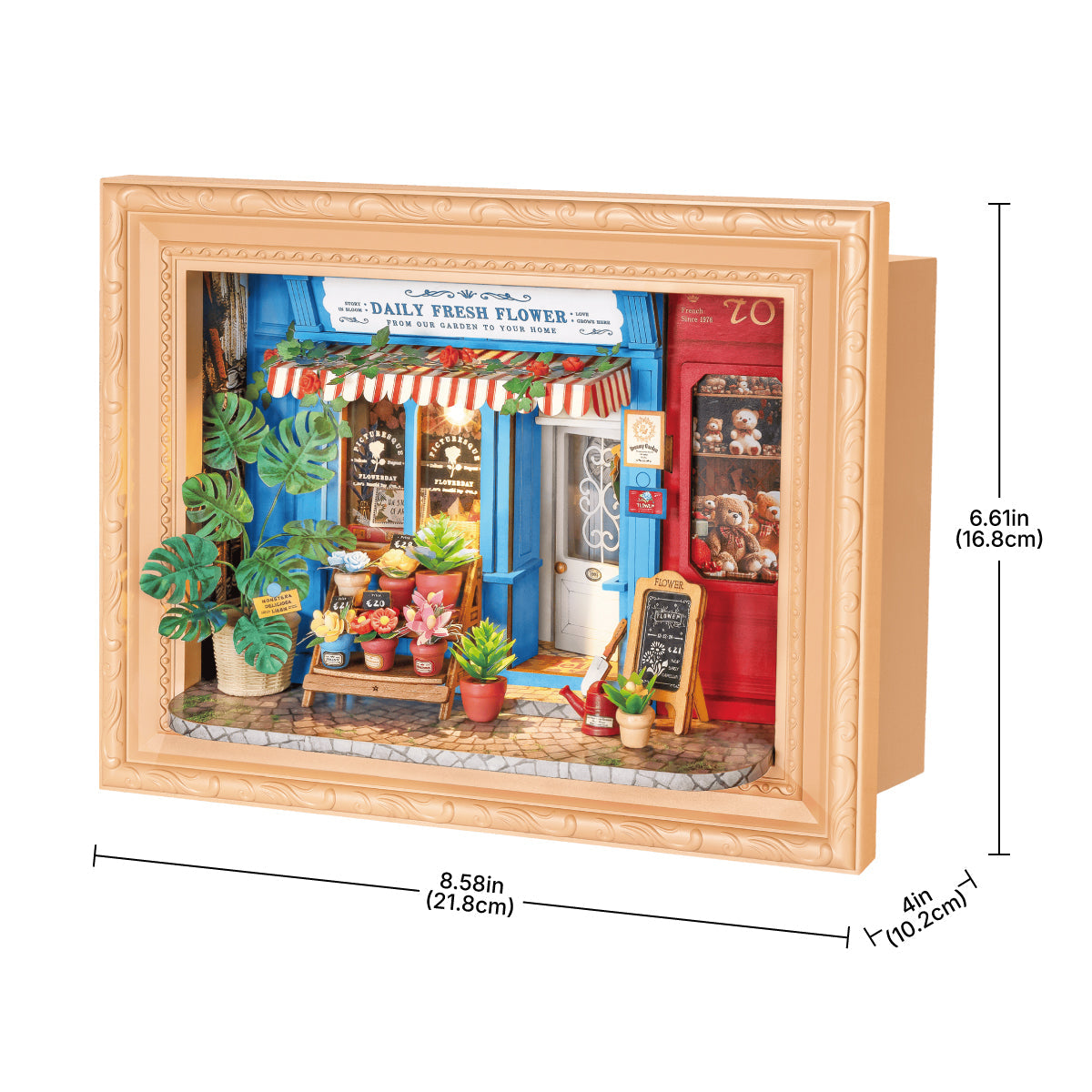 Robotime Daily Fresh Flower 3D Wooden Puzzle