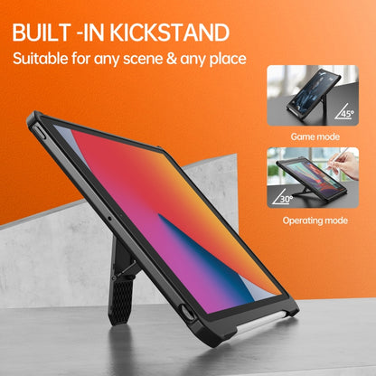 Rugged Shockproof Cover With Kickstand & Pen Holder For iPad Mini 6 2021