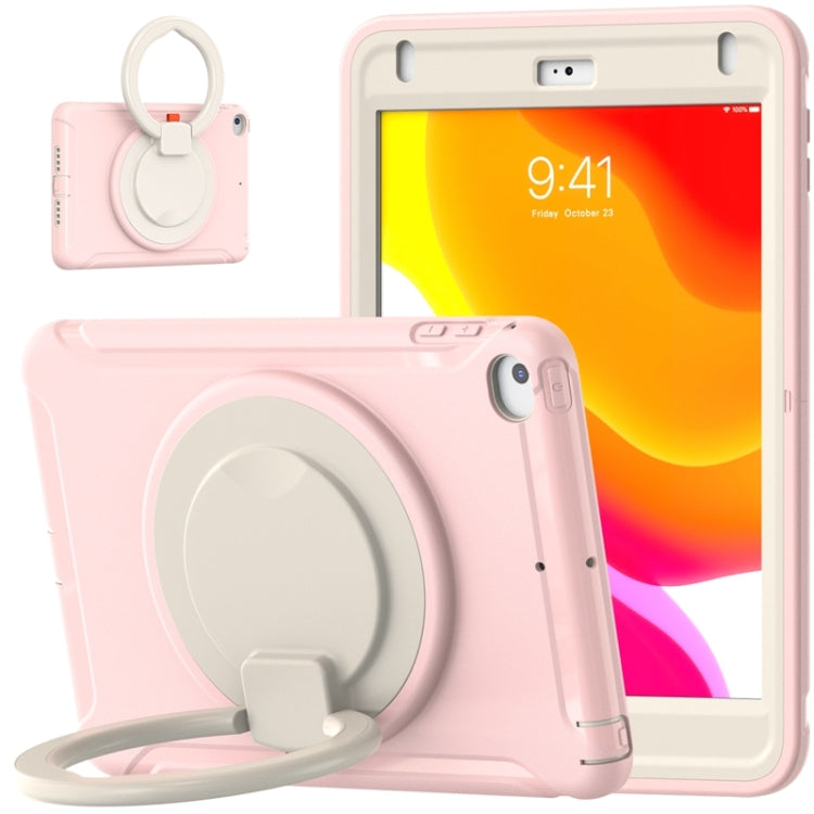 Shockproof Cover With Stand & Hand & Shoulder Strap iPad Mini 5 & Mini 4 Pink