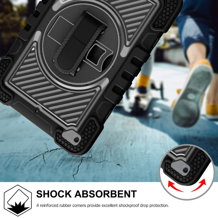 Shockproof Cover With Rotating Stand & Shoulder Strap iPad Mini 4 & Mini 5 Black