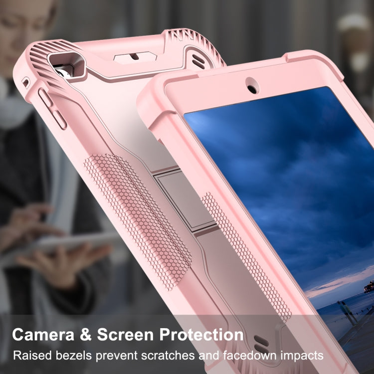 Rugged Shockproof Cover With Stand For iPad Mini 4 & Mini 5 Pink