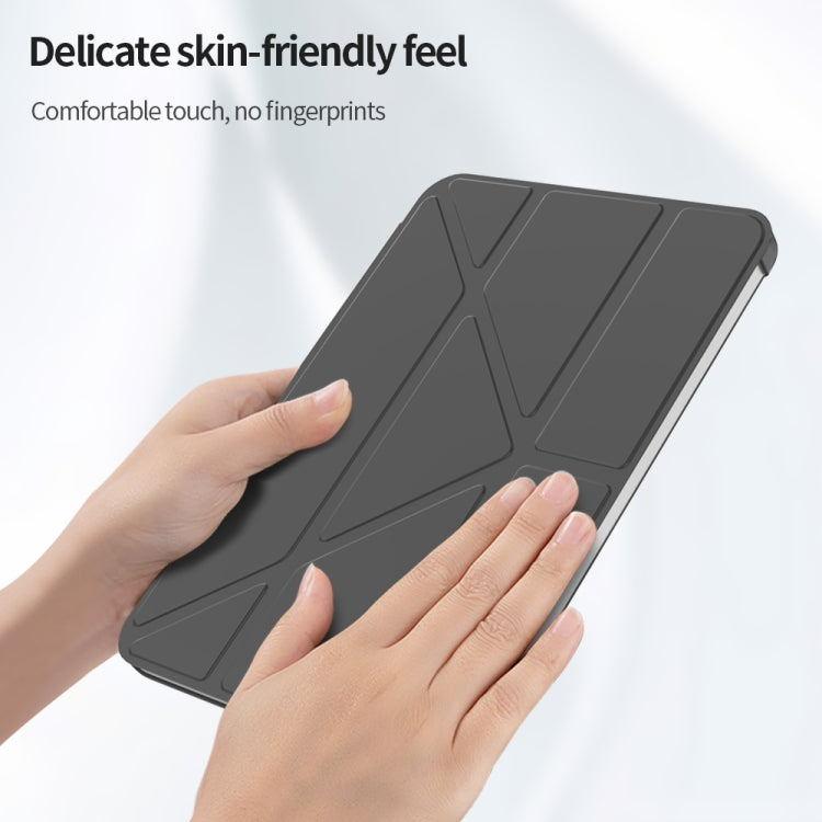 Origami Flip Cover & Stand With Pen Slot For Apple iPad Mini 6 2021 Black