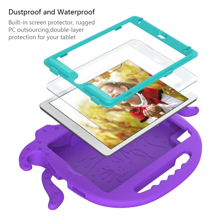 Kids Shockproof Cover for iPad 10.2 inch 7th Gen 2019 / 8th Gen 2020 Purple