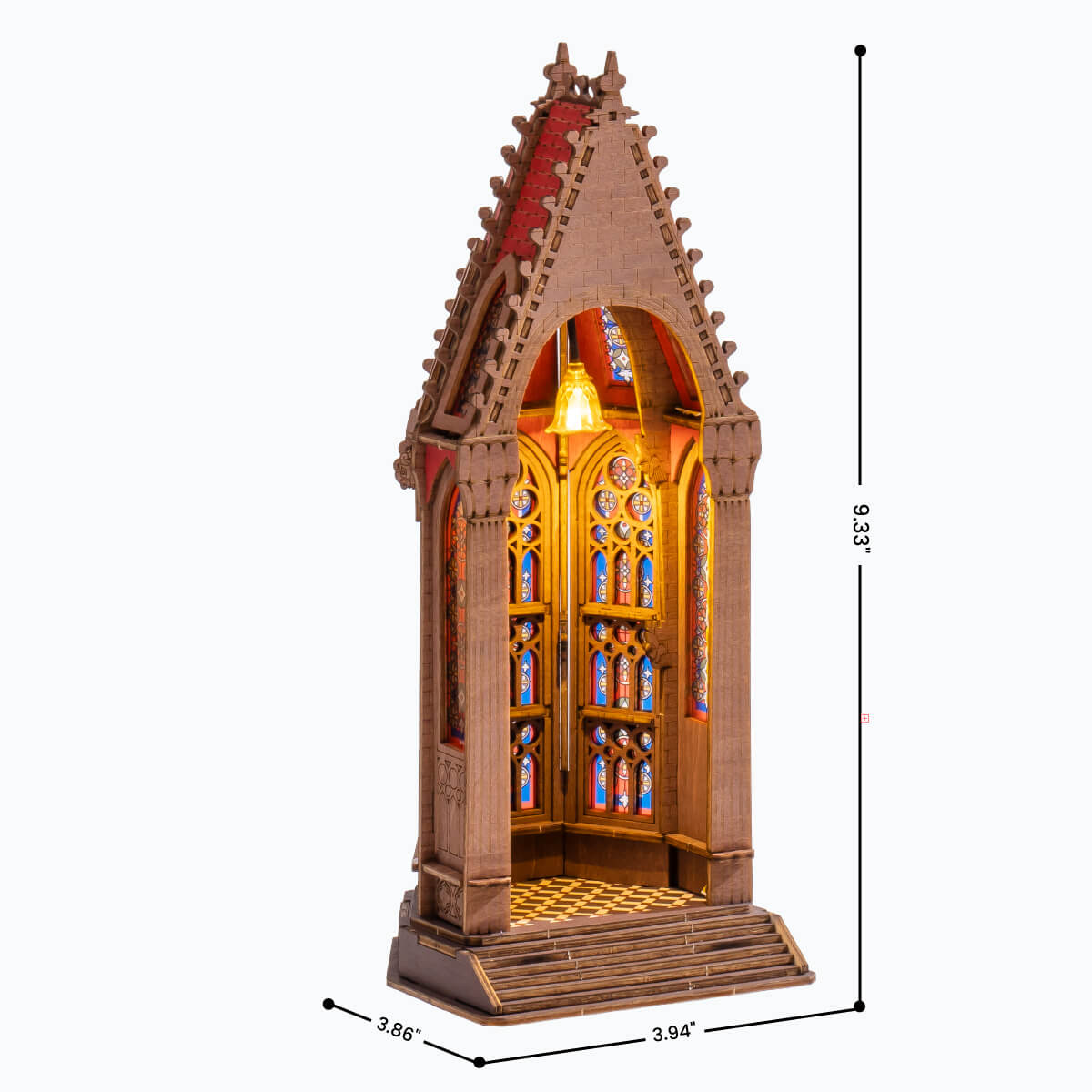 Robotime Geometric Cathedral 3D DIY Wooden Puzzle