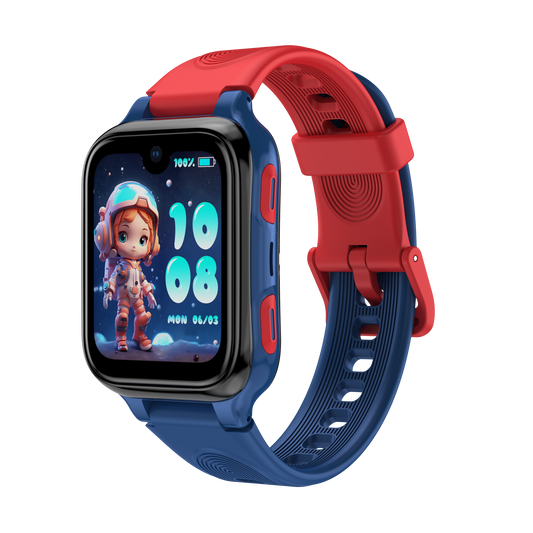 LAGENIO K9 AI Kids Phone Smart Watch & GPS Tracker With Parental Control App Blue