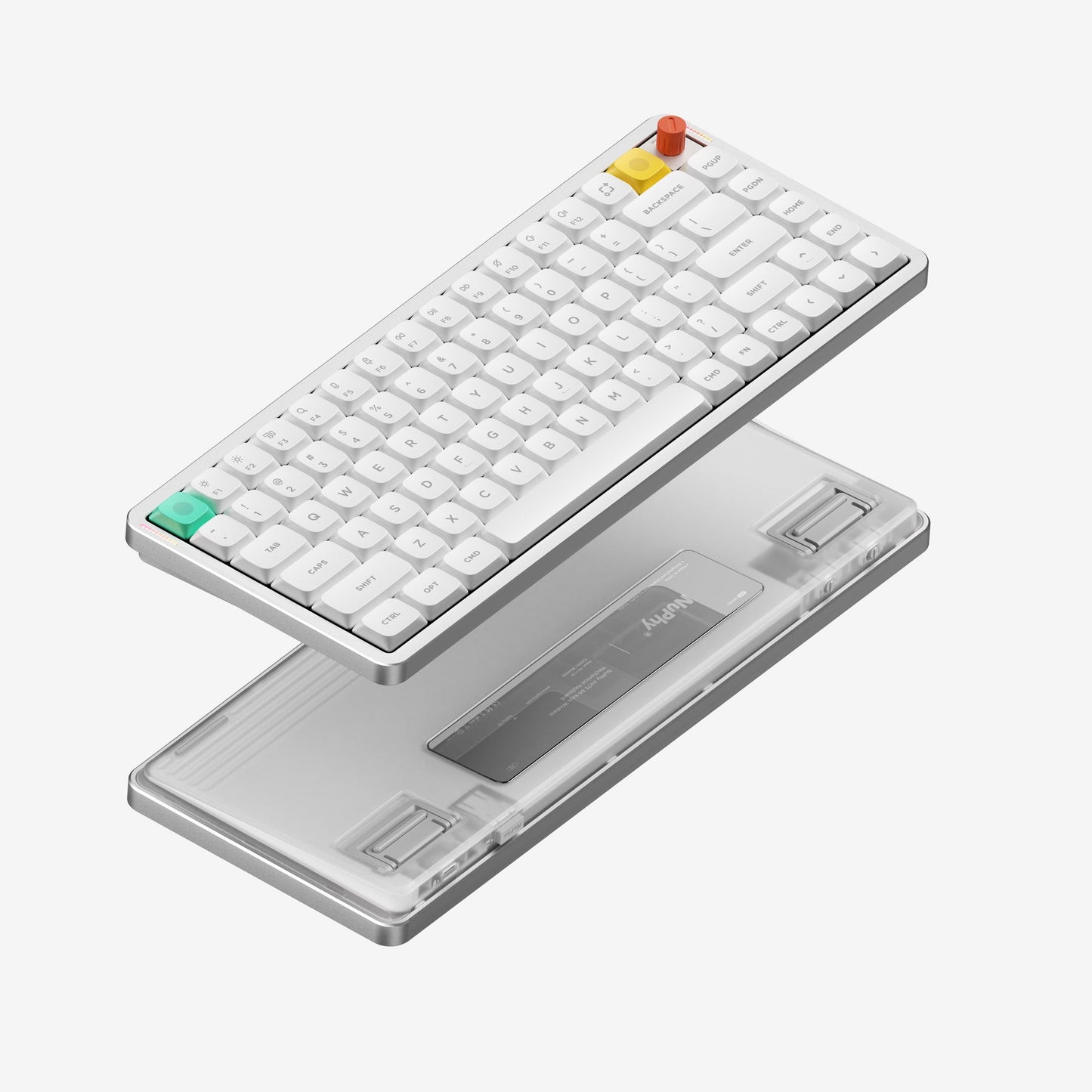 Nuphy Air75 V3 Low Profile Mechanical Keyboard Nova White