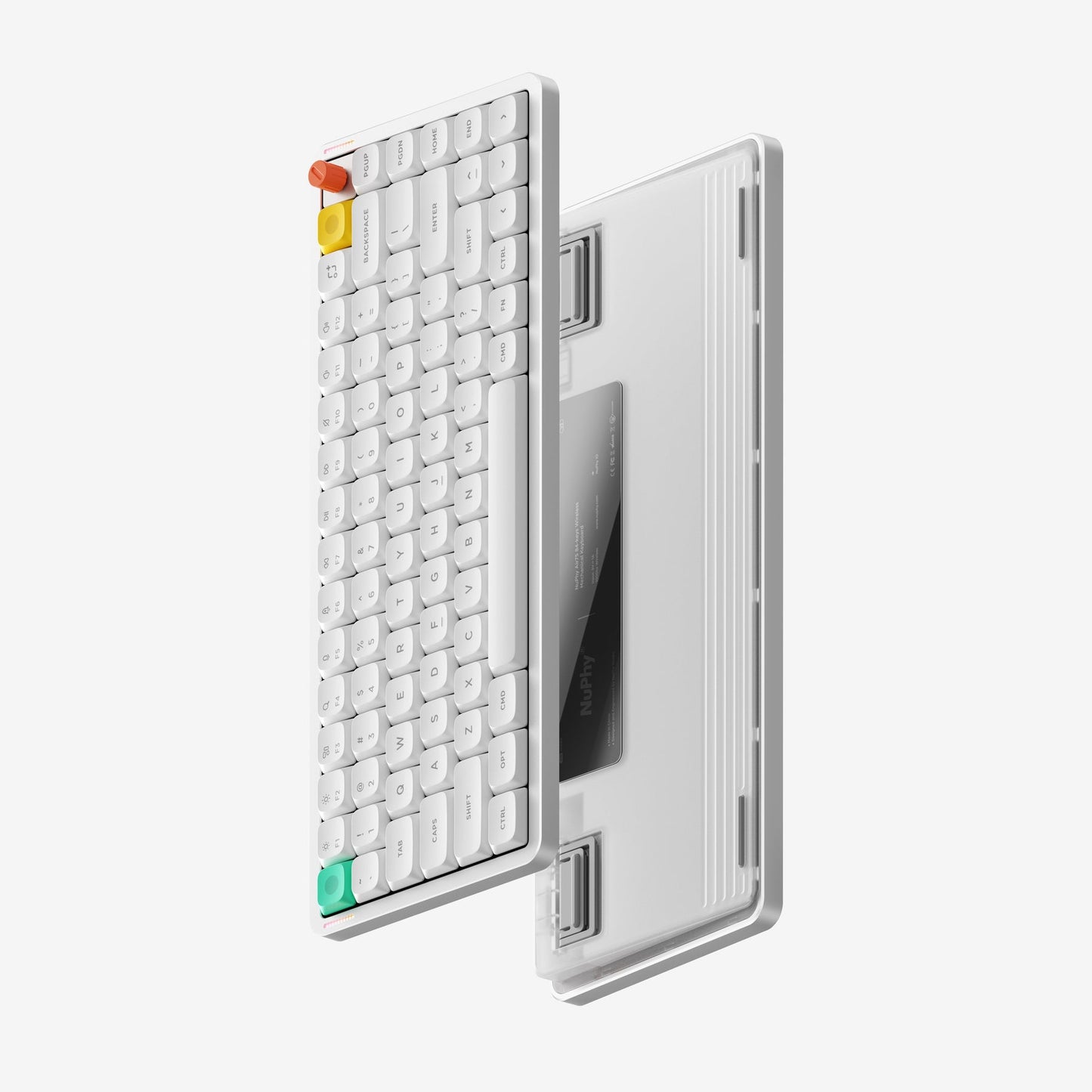 Nuphy Air75 V3 Low Profile Mechanical Keyboard Nova White