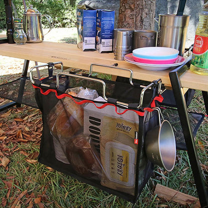 Outdoor Camping & Picnic Table Hanging Storage Mesh Bag