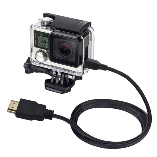 Action Mounts High-Speed HDMI to Micro HDMI Adapter Cable for GoPro Hero11 Black / HERO10 Black / HERO9 Black /8 Black /7 /6 /5 /4 /3+ /3